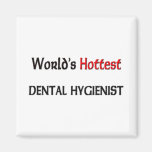L'hygiéniste dentaire le plus chaud des mondes magnets pour réfrigérateur