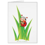 Libby la carte de note de coccinelle