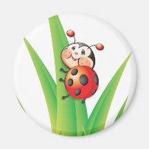 Libby l'aimant de coccinelle