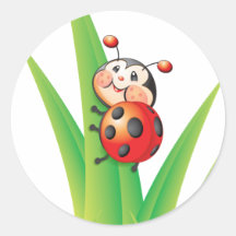 Libby l'autocollant de coccinelle