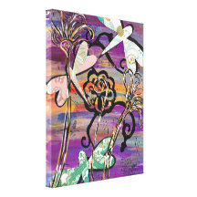 Libellules 3 impressions sur toile