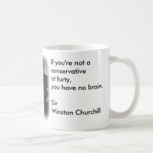 Libéral/conservateur Tasse À Café