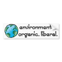 Libéral organique de l'environnement autocollants pour voiture