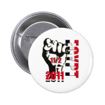 Libération 11ème de révolution de l'Egypte de févr Badges Avec Agrafe