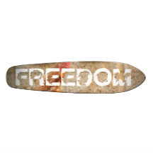 Libérez comme oiseau skateboards personnalisés