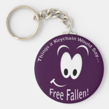 Libérez Keychain tombé Porte-clé