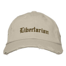 Libertaire Casquettes Brodées