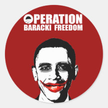 LIBERTÉ DE L'OPÉRATION BARACKI ADHÉSIF ROND