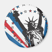 Liberté des Etats-Unis Aimants