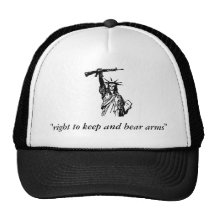 Liberté "droite de garder et soutenir des bras " casquette