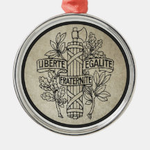 Liberte, Egalite, Fraternite Ornement