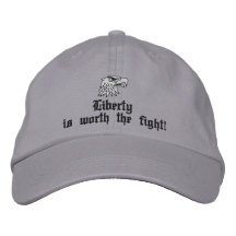 Liberté intéressant lutter pour casquette de baseball brodée