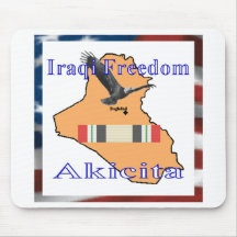 Liberté irakienne - Akicita Mousepad Tapis De Souris