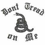 Liberté ou sweat - shirt à capuche brodé par mort sweatshirt avec capuche brodé