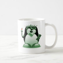 Liberté Tux (Linux Tux) Tasse