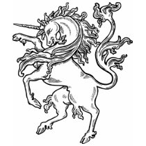 Licorne classique féroce