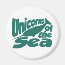 Licorne de Narwhal de la mer Aimants Pour Réfrigérateur