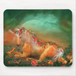 Licorne des roses Mousepad Tapis De Souris