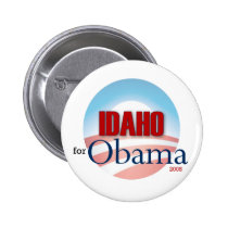 L'Idaho pour Obama badges publicitaires