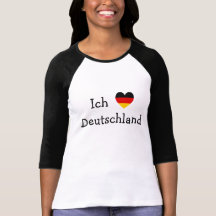 Liebe Deutschland d'Ich T-shirts