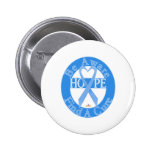 LightBlueHeartRibbonBeAwareFindCureDark Badge