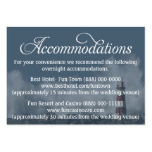 Lighthouse Nautical Accommodation Reception Cards Business Cards