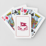 Ligne blanche d'étoile jeux de cartes