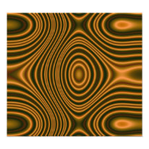Ligne orange motif photos sur toile