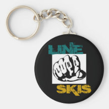 Ligne skis porte-clés
