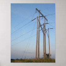 Lignes électriques posters