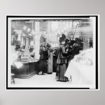 Ligue de femmes au foyer de New York City du march Posters