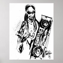 Lil Jon "collaboration par JIM Mahfood et Lil Jon  posters