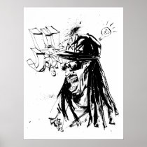 Lil Jon "collaboration par JIM Mahfood et Lil Jon  posters