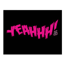 Lil Jon "Yeeeah !" Magenta cartes postales