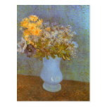 Lilas, marguerites et anémones par Vincent van Gog Cartes Postales