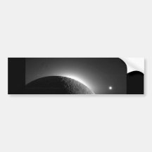 L'image magnifique de la NASA, la lune s'est allum Autocollant Pour Voiture
