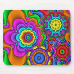 L'imaginaire fleurit l'été Mousepad Tapis De Souris