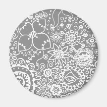 L'imaginaire fleurit (sur le gris) l'aimant