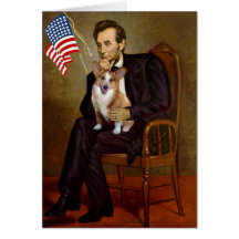 Lincoln - corgi 3 de Gallois de Pembroke Cartes De Vœux