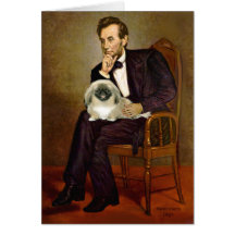Lincoln - Pekingese 1B Carte De Vœux