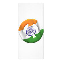 L'Inde Carte Double En Couleur