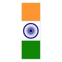 L'Inde - drapeau national indien Cartes De Visite Professionnelles