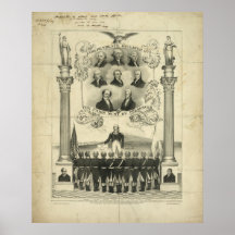 L'indépendance a déclaré que l'union 1776 doit êtr posters