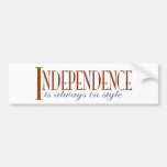 L'indépendance Autocollant Pour Voiture