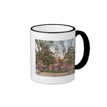 L'indépendance Hall Philadelphie, cru 1900 de PA Tasse À Café