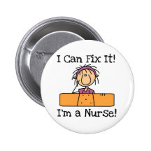 L'infirmière I peut le fixer T-shirts et cadeaux Badges