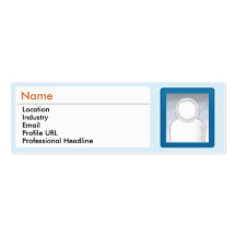 LinkedIn - maigre Cartes De Visite Personnelles