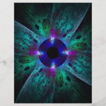 L'insecte d'art abstrait d'oeil prospectus personnalisés