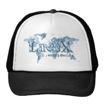 Linux dans le monde entier casquette