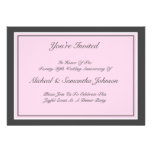 L'invitation classique de fête d'anniversaire roug
